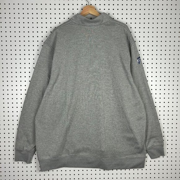 Memphis Tigers Basketball Quarter Zip 3XL Gray NWT Coach Sideline 1 Cent Penny - Picture 5 of 7